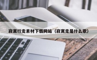 浚县寂寞行走素材下载网站（寂寞走是什么歌）